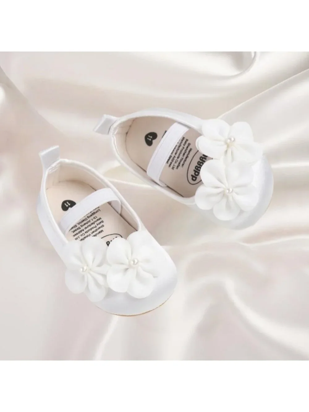 Adorable Baby Mary Jane Flats with Bowknot - Anti-Skid Sole for First Walkers